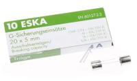 - Glaszekering 5x20mm traag                                    