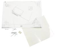 WHIRLPOOL/INDESIT Befestigungsbleche                                           488000543155