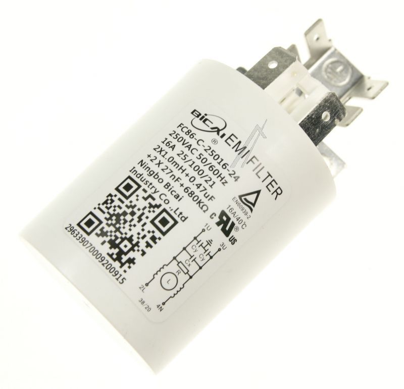 BEKO/GRUNDIG/ARCELIK Ontstoorfilters                                              C00872447