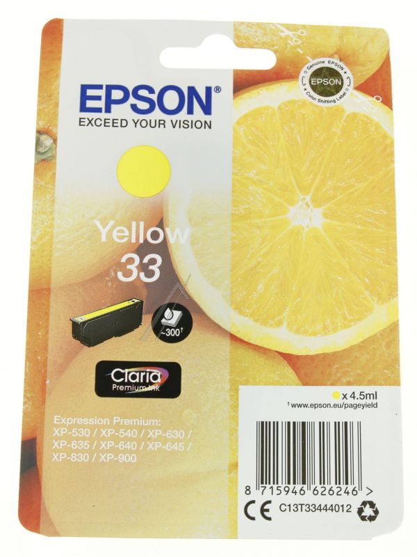 Epson Inktpatronen                                                 C13T33444012