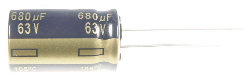 Panasonic 63v chimiques radiaux 105°c                                  EEUFC1J681