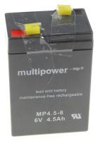 MULTIPOWER 6,0v loodgel accu's                                          MP456