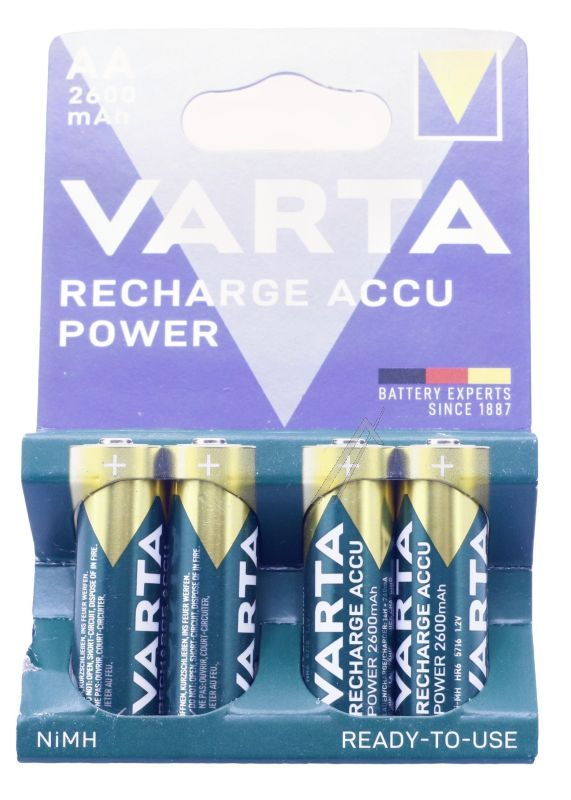 VARTA Piles type aa / rechargeables                                5716101404