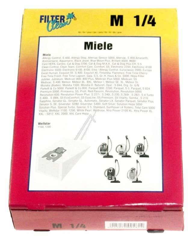 FILTERCLEAN Sacs aspirateur                                              000103Z