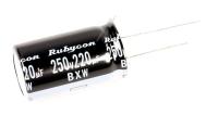 RUBYCON 250v radiale elco 105gr                                      250BXW220MEFR18X30