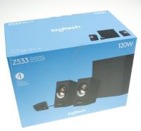 Logitech 2.1 soundsystems pc luidspreker                              980001054