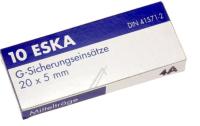 - Glaszekering 5x20mm middeltr.                                