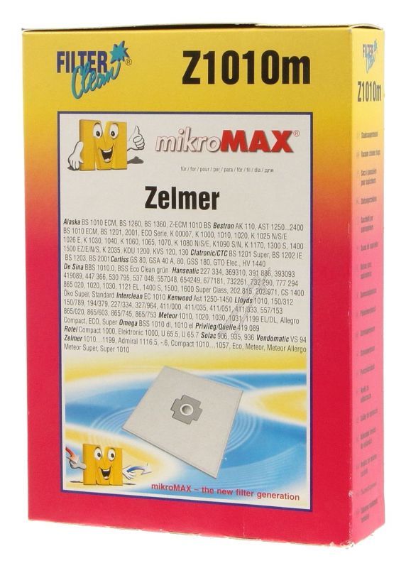 FILTERCLEAN Stofzuigerzakken                                             FL0037K