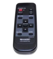 Sharp Afstandsbediening                                            RRMCGA186WJSA
