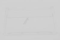 WHIRLPOOL/INDESIT Lade-afdekking                                               482000092609