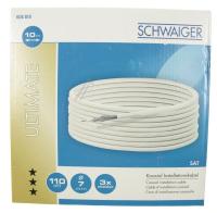 Schwaiger Coaxkabel op rol                                             KOX810012