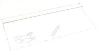 BEKO/GRUNDIG/ARCELIK Venster v.klep                                               C00869961