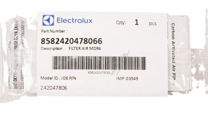 ELECTROLUX / AEG Filtres a charbon 8582420478066