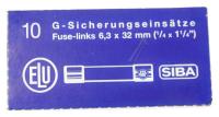- Keramische zekering 6,3x32mm                                 