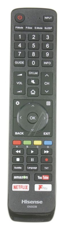 HISENSE/GORENJE Afstandsbediening                                            HT210141