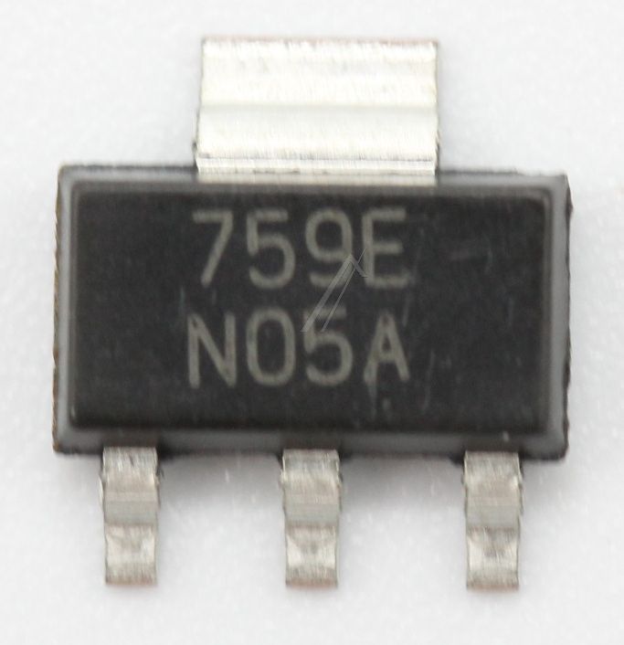 TEXAS-INSTRUMENTS Spanningsstabilatoren positief                               LM1117MPX33NOPB