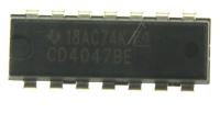 TEXAS-INSTRUMENTS Circuits integres CD4047BE