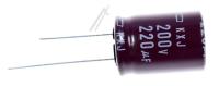 NIPPON CHEMI-CON 200v radiale elco 105grad                                    EKXJ201ELL221MM25S