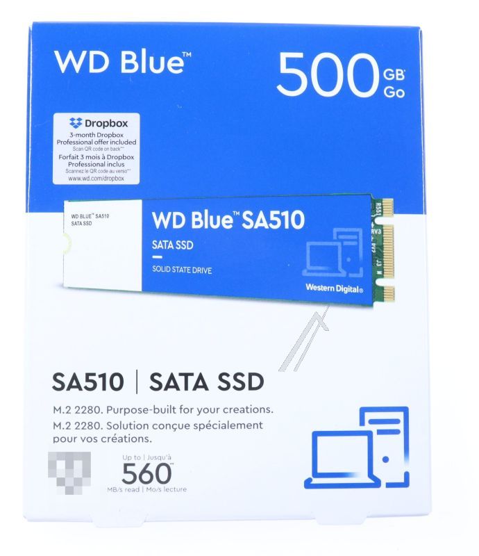 WESTERN DIGITAL Ssd m.2                                                      WDS500G3B0B
