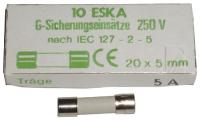 - Keramische zekering 5x20mm                                   