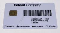 WHIRLPOOL/INDESIT Programmeerkaarten                                           482000087463