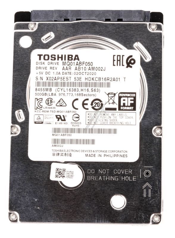 Acer S-ata 2,5" harddisk voor pc                                  KH50004015