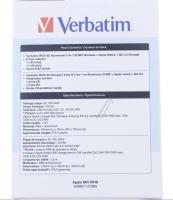 VERBATIM Systemes de chargement                                       49556