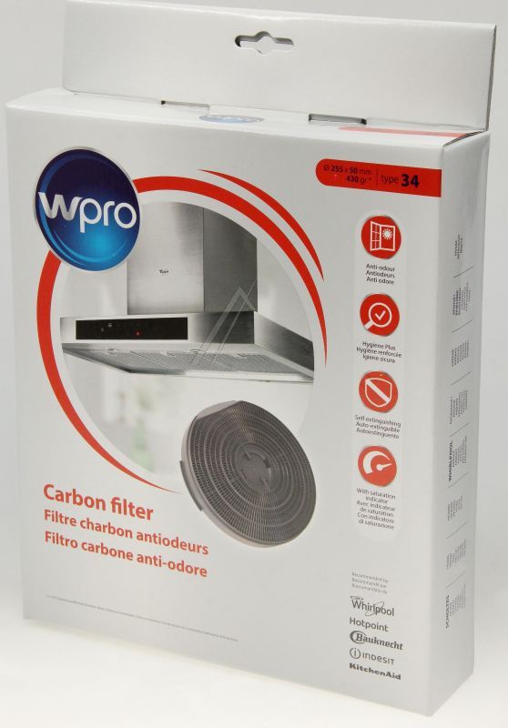 WHIRLPOOL/INDESIT Koolstoffilter                                               484000008610