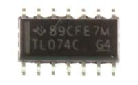 STMICROELECTRONICS Op amp -ic's                                                 TL074CD