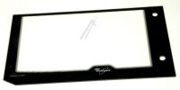 WHIRLPOOL/INDESIT Deurglas                                                     480120100211