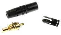 REAN BY NEUTRIK Cinchsteker verguld NYS3730