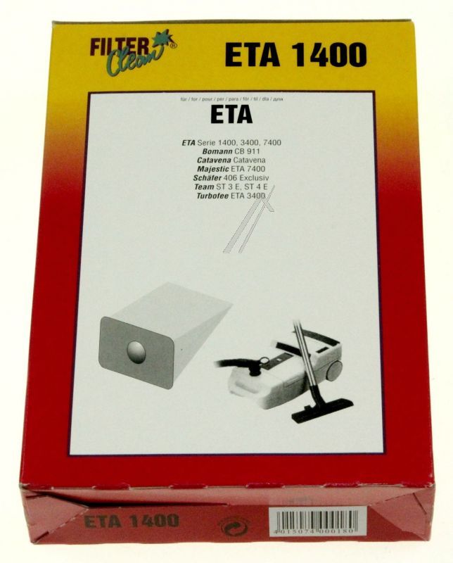 FILTERCLEAN Sacs aspirateur                                              000020K