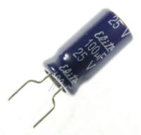 Toshiba 25v radiaal elco 105graden                                   30000353