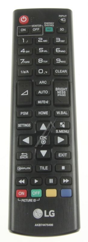LG Télécommandes                                                AKB74475496