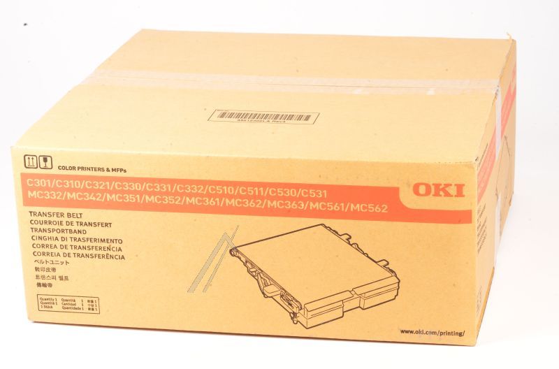 Oki Bandes de transport  imprimante laser                        44472202