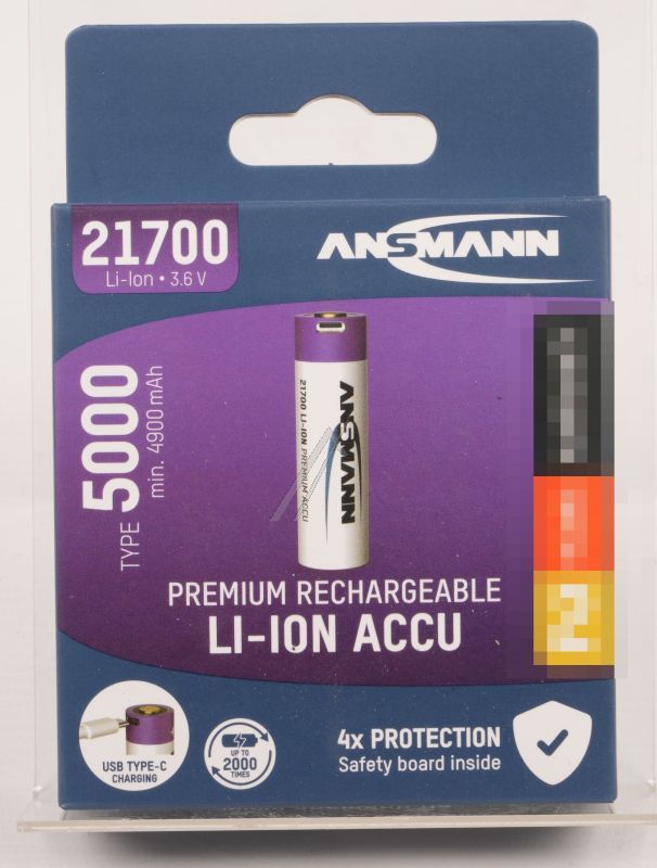 Ansmann Accumulateurs ni-mh/li-lon                                   13080001