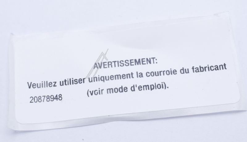 Vestel Courroie                                                     20878948