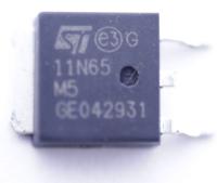 STMICROELECTRONICS Smd-transistoren                                             STD11N65M5
