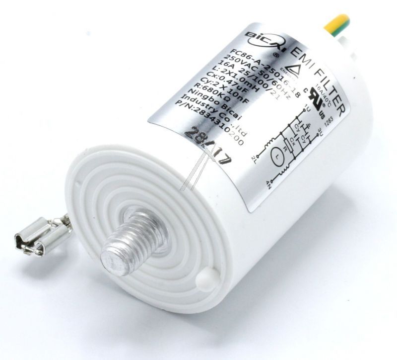 BEKO/GRUNDIG/ARCELIK Ontstoorfilters                                              C00888839