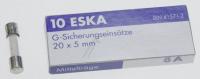 - Glaszekering 5x20mm middeltr.                                
