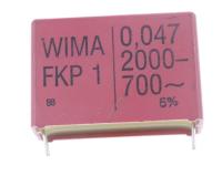 WIMA Fkp1-impulscondensatoren                                     FKP1U024707E00JSSD