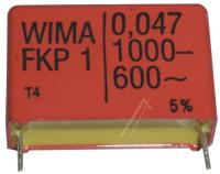 WIMA Fkp1 condensateurs a impulsion                               FKP1O124706B00MSSD