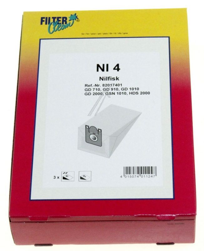 FILTERCLEAN Stofzuigerzakken 000726K