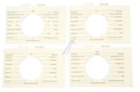 Boschsiemens Capots de dosseret                                           00638785