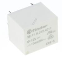FINDER Printrelais tot 12v 361190124011