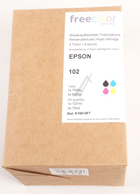 FREECOLOR Inktpatronen K10615F7