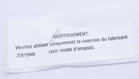 Vestel Riemen                                                       20878948