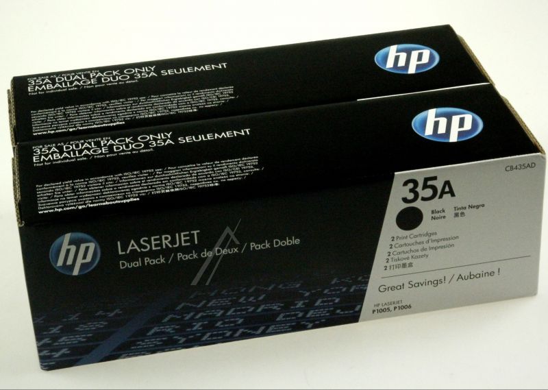 HEWLETT-PACKARD Tonercartridges                                              CB435AD