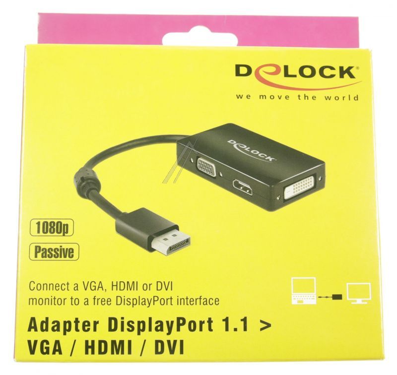 DELOCK Cordons dvi                                                  62656