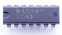 TEXAS-INSTRUMENTS Ci amplificateurs                                            TL074CN